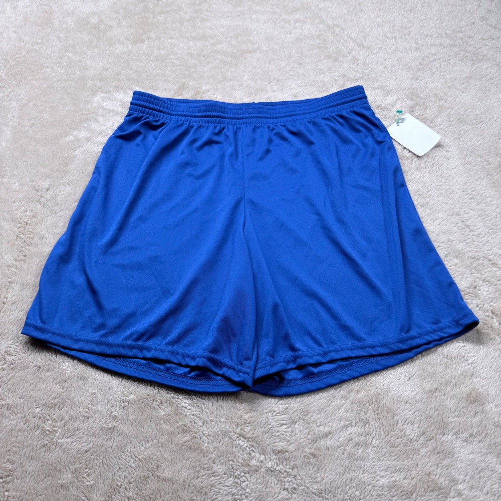 Augusta Sportswear Royal Blue Moisture Management Athletic Shorts Womens Medium
